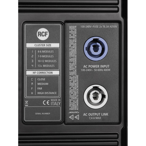 RCF HDL 50-A Active 3-Way Line Array Speaker System – SesEkipmani.com